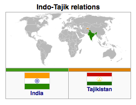 India–Tajikistan Relations