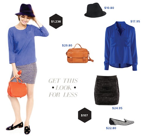 Look For Less: Black & Blue