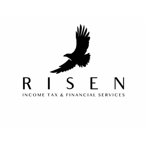 Risen Income Tax and Financial Services logo