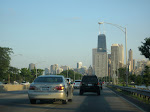 Driving on Lakeshore drive south towards the Hancock Tower