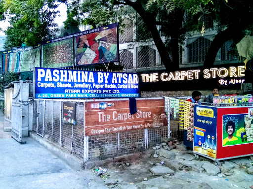 Carpets & Pashmina by Atsar, Next to Mosque. A 20,, Sri Aurobindo Marg, Green Park Main, New Delhi, Delhi 110016, India, Carpet_Retail_Shop, state DL