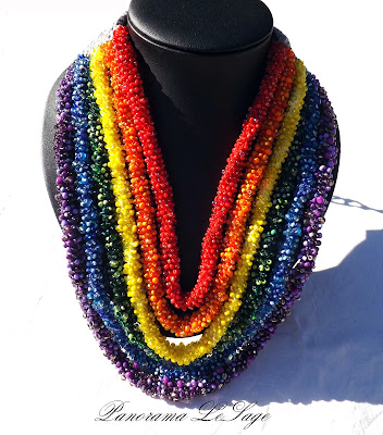 Naszyjnik przeciw homofobii tęczowy naszyjnik szydełkowy biżuteria szydełkowa Panorama LeSage tęcza lgbt bransoleta koraliki szklane handmade Necklace against homophobia rainbow crochet necklace crochet jewelry Panorama LeSage lgbt rainbow glass beads handmade bracelet Naszyjnik przeciw homofobii tęczowy naszyjnik szydełkowy biżuteria szydełkowa Panorama LeSage tęcza lgbt bransoleta koraliki szklane handmade Necklace against homophobia rainbow crochet necklace crochet jewelry Panorama LeSage lgbt rainbow glass beads handmade bracelet