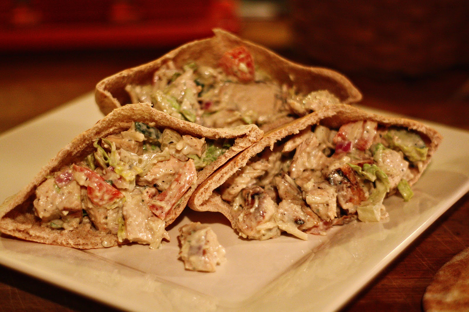 Hopeful Grilled Chicken Pita's
