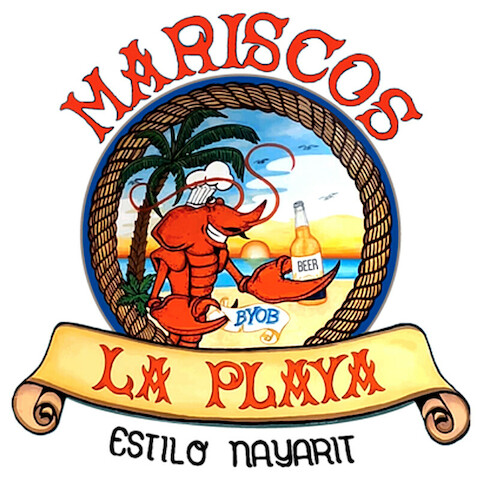 Mariscos La Playa logo