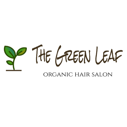 The Green Leaf Organic Salon logo