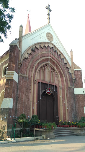 Christ Methodist Church, 1, Butler Rd, Railway Colony, Tis Hazari, New Delhi, Delhi 110054, India, Methodist_Church, state DL