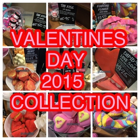 Lush Cosmetics Valentine's Day 2015 Collection