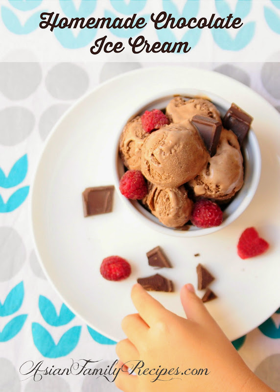 Asian Family Recipes: Chocolate Ice Cream