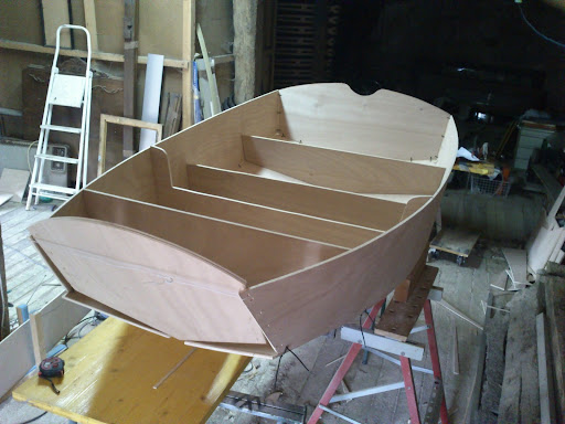 BOTE - Construcción de mi primer bote 2012-08-13