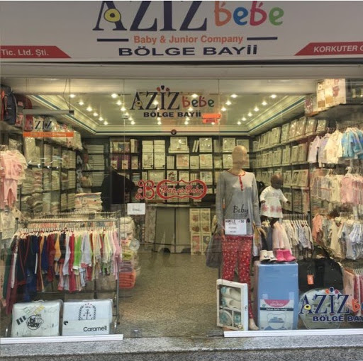 Korkuter Aziz Bebe çeyiz giyim ürünleri kemeraltı satış mağazası logo