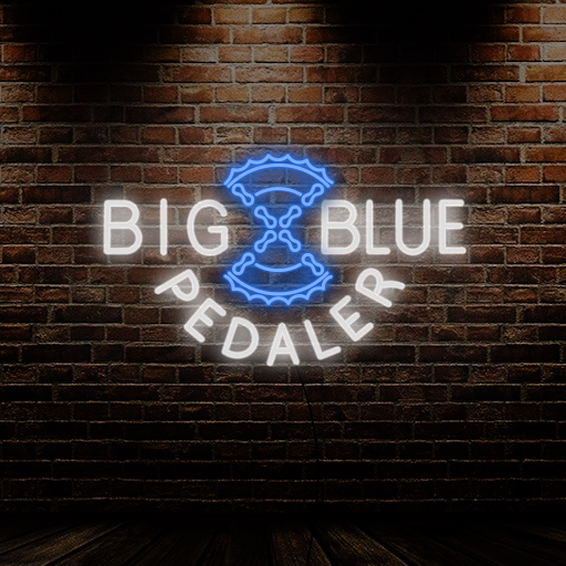 Big Blue Pedaler logo