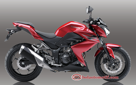 New Kawasaki Z250 rs red Merah