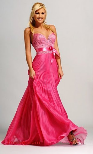 abendkleid rosa - rosa kleider - rosa kleid