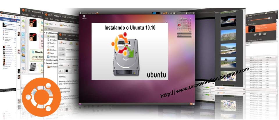 TECNOSOLUTION: Instalação do linux ubuntu 10.10