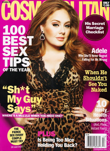 Adele en Cosmpolitan USA y Polonia (Diciembre 2012)