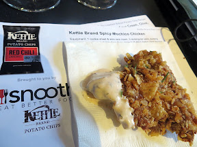 Kettle Brand Pro vs Joes Cook-Off Happy Hour, presented by Snooth, Kettle Brand Spicy-Mochico Chicken with Red Chili chips