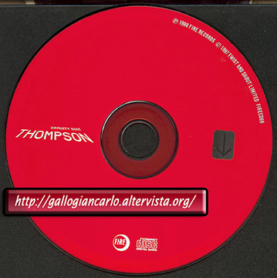 Thompson "Gravity Suit" CD collezione Rock - Pop Alternative - Indie Rock 