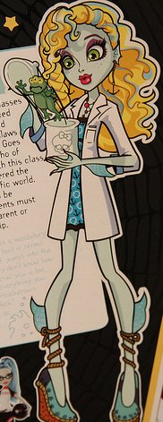 Monster High - Classroom Playset - Lagoona Blue y Ciencia Loca (Mad Science)