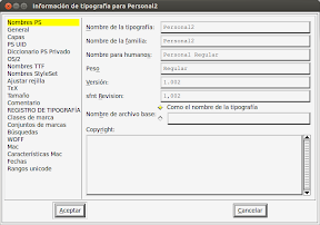 Creando tipografías personalizadas en Ubuntu con FontForge e Inkscape