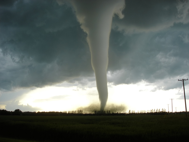 La concentración de tornados en un día crece de forma notable