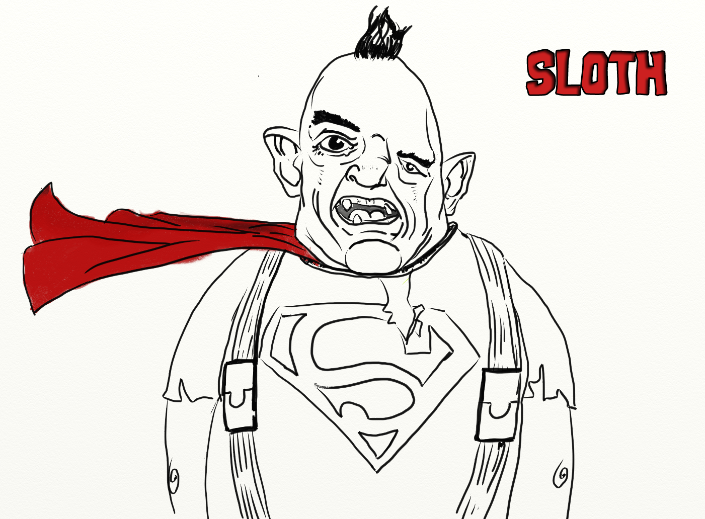 52-scribbles-15-sloth-from-goonies