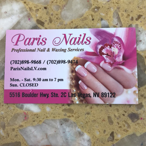 Paris Nails logo
