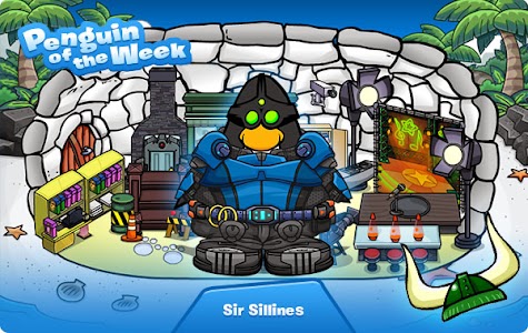 Club Penguin Blog: NEW! Penguin of the Week: Sir Sillines