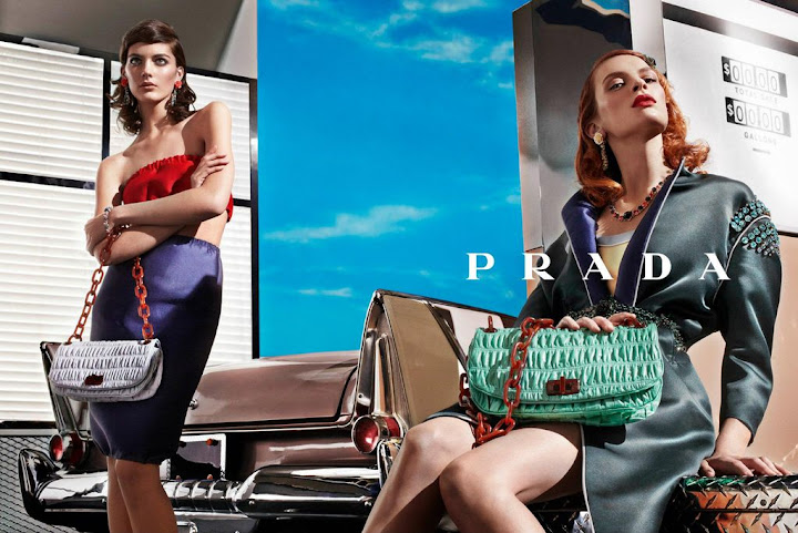 Prada, campaña primavera verano 2012