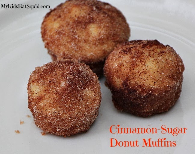 Cinnamon sugar donut muffins