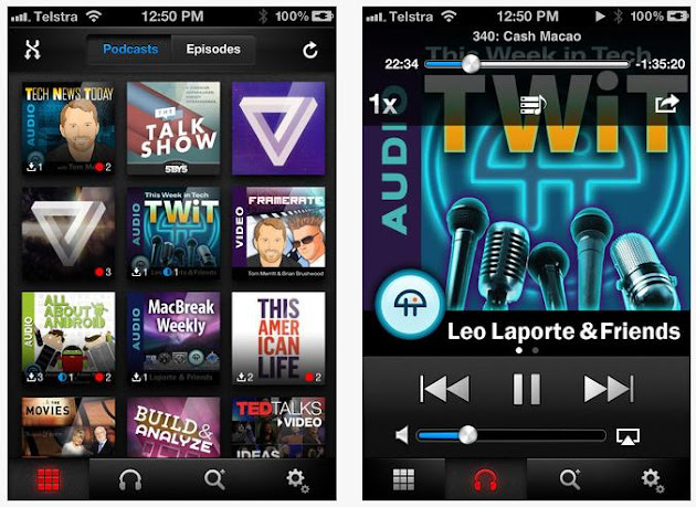 Pocket Casts App