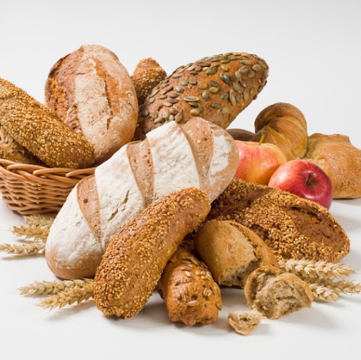 Crusty Bread Artisan Bakery logo
