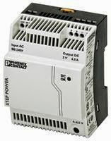  Phoenix Contact 2868541 Power Supply; AC-DC; 5V@6.5A; 85-264V In; Enclosed; DIN Rail Mount; STEP Series