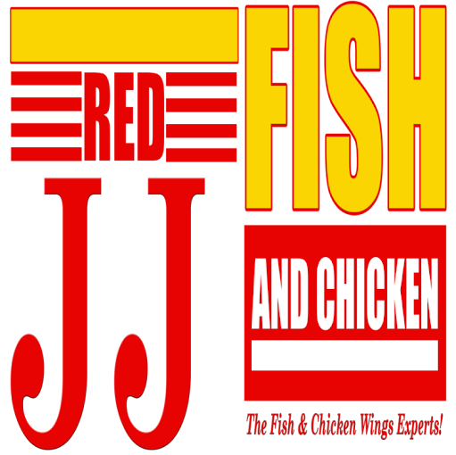 FIREFRY FISH & CHICKEN formerly known as RED JJ FISH AND CHICKEN logo