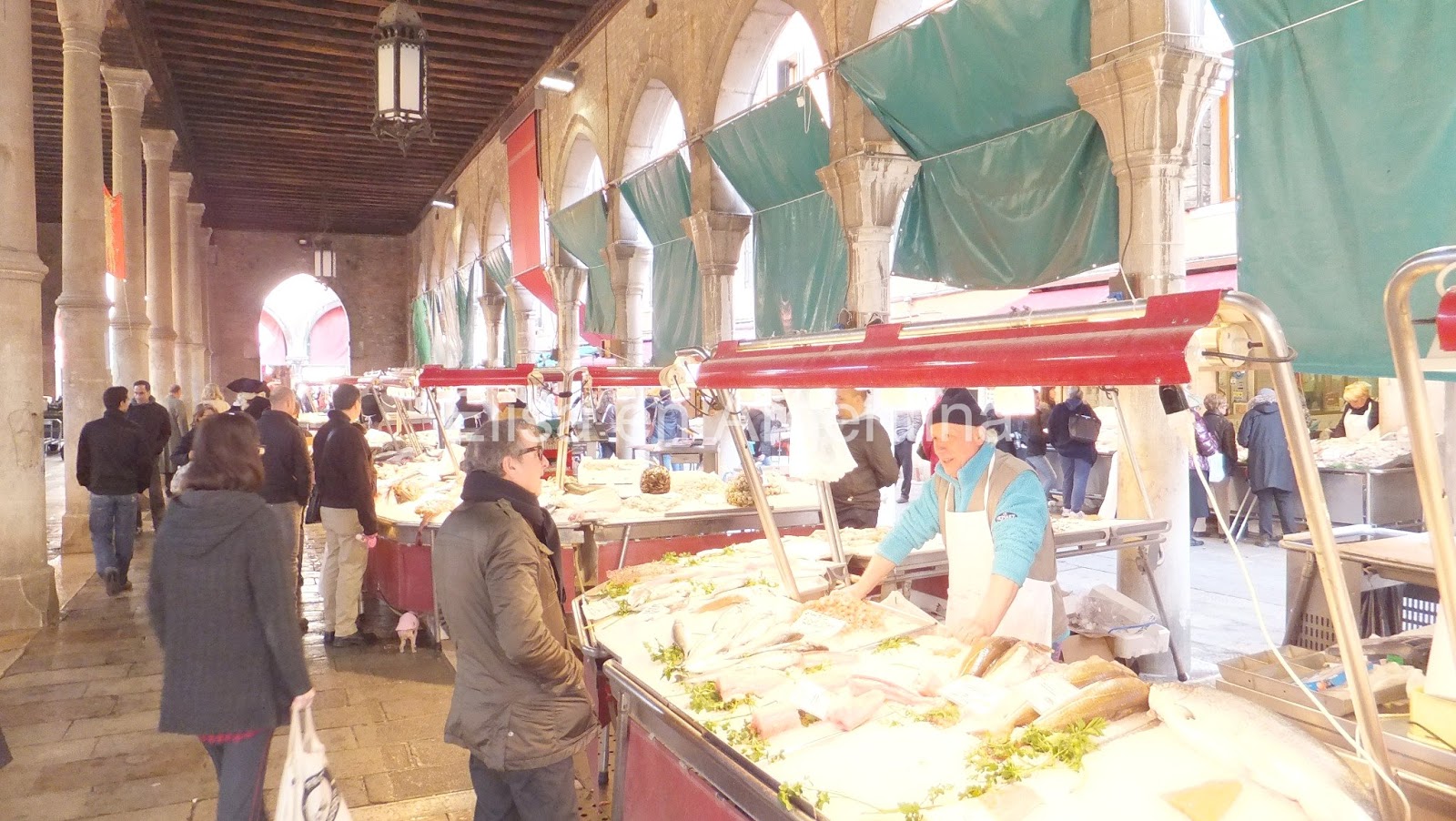 Pescheria del Mercato di Rialto, Venecia