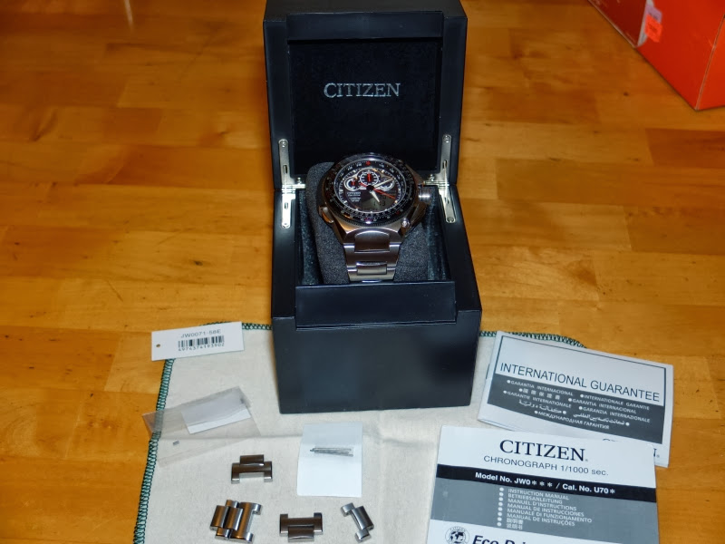 WTT: Citizen Titanium Eco Drive Promaster SST 1/1000 sec Chronograph ...