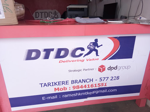 DTDC COURIER, Bengaluru - Honnavar Rd, Indira Nagar, Tarikere, Karnataka 577228, India, Shipping_Service, state KA