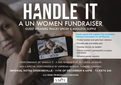 Handle It A Un Women Fundraiser With Guest Speakers Tracey Spicer And Augusta Supple