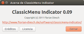 ClassicMenu Indicator en Ubuntu Trusty Tahr