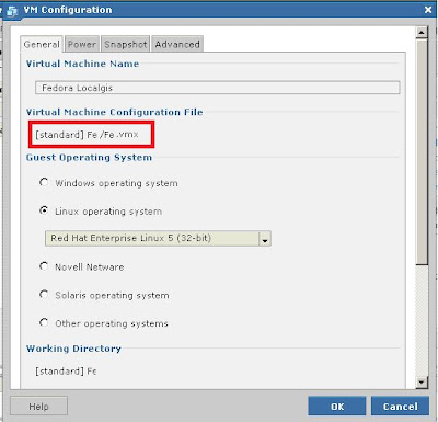 Obtener datos de VMware Server para la conversión a ESX