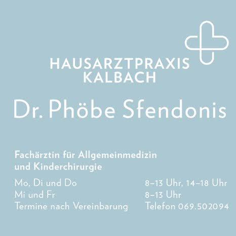 Hausarztpraxis Kalbach, Dr. Phöbe Sfendonis & Kollegen