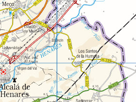 Mejora del firme de la carretera M-235 en Los Santos de la Humosa 