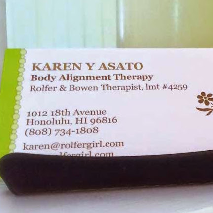 Karen Asato Body Alignment Bowen Therapy