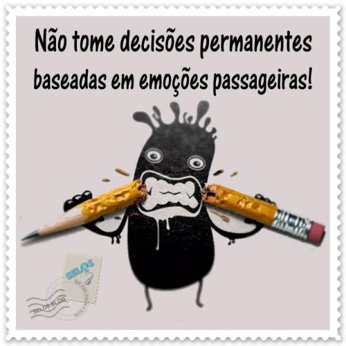 Deciões, amoção