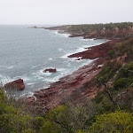 View along the coast towards Haycock Point (108226)