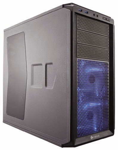  Corsair Graphite Series 230T Grey with Window Compact Mid-Tower Computer Case (CC-9011040-WW)