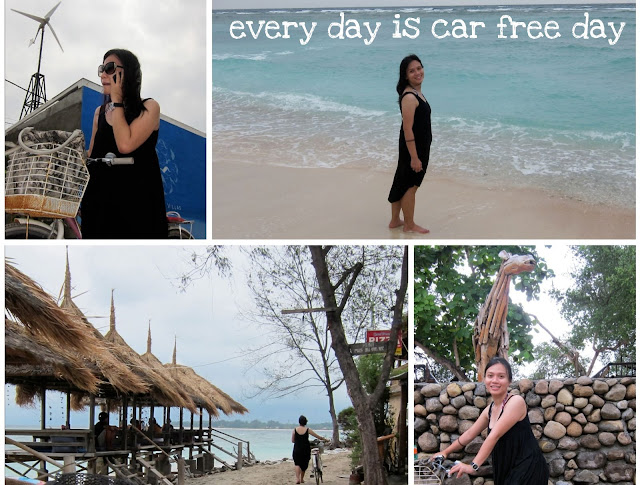 cycling Gili Trawangan