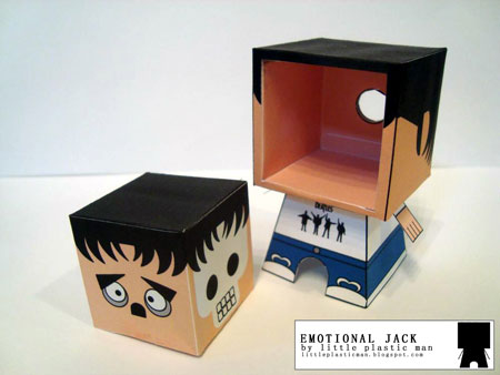 Emotional Jack Paper Toy
