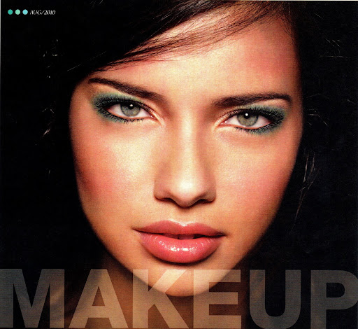 Adriana Lima para Ultimate Makeup, camaña otoño invierno 2011