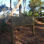 Sign at Mt Ku-ring-gai track head (71929)