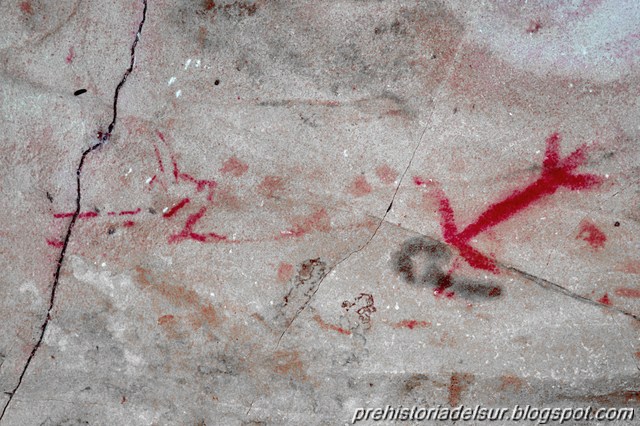 Nuevos grafitis en la Cueva de Atlanterra